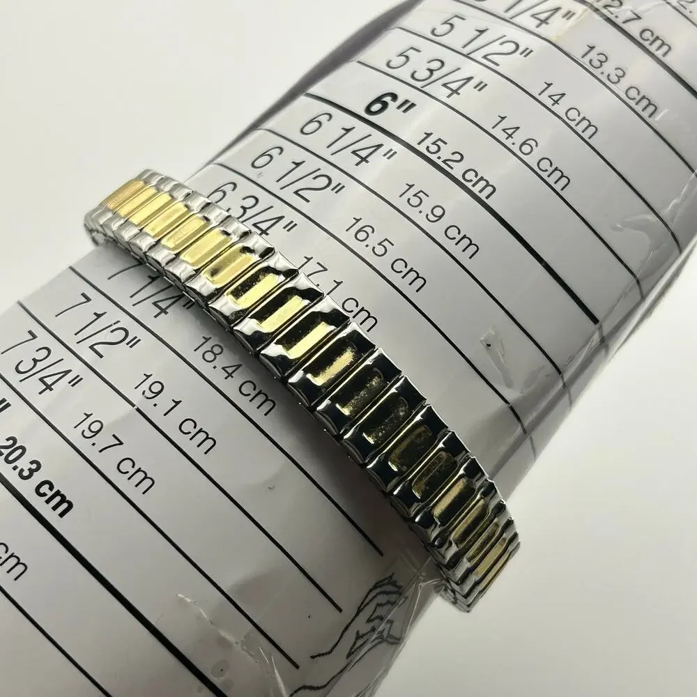 Accutime Watch Corp Two-tone St. Steel Women’s Watch Working New Battery